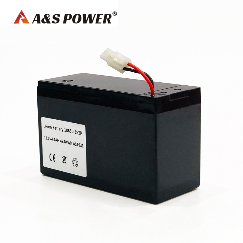A&S Power Li-ion 18650 11.1v 4.4ah Battery